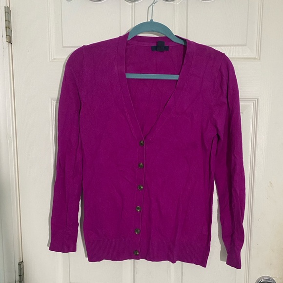 Gap magenta cardigan - Picture 1 of 5